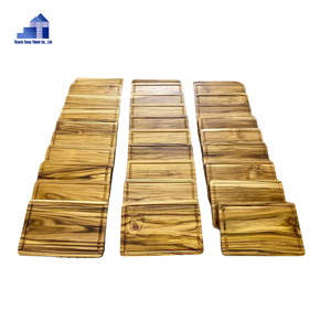 Highly-Rated Thanh Tung Thinh Modern Luxury Natural Wooden Tray Handles Eco-Friendly Durable Customizable Design for Restaurant - Product Image 3
