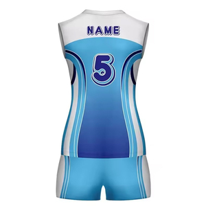 2024 Custom Logo Heat-Transfer Printed 100% Polyester <b>Volleyball</b> Jersey High Quality Unisex Sport <b>Set</b> in XXXS Size for Men - Product Image 5