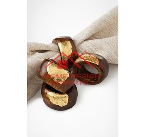 Set de ronds de serviette en bois pour artisanat de table Ronds de serviette décoratifs à vendre Ronds de serviette en bois au design attrayant Votre - Product Image 3