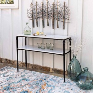 Vente en gros de fleurs en métal tenture murale art noir personnalisable décoration murale style vintage nouveauté cadeaux de pendaison de crémaillère - Product Image 3