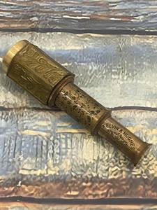 Telescopio de latón Mini Handheld Spyglass Náutico Marino Pequeño Reino Unido Vendedor basado - Product Image 3