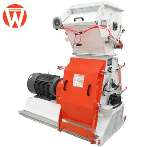 Hot Selling CE Approval animal feed making machine corn maize grinding feed hammer mill for sale