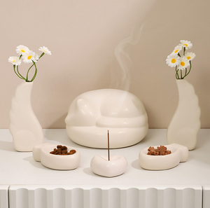 Urna Conmemorativa de Cerámica de Lujo Ecológica para Mascotas, Perros y Gatos, Caja para Guardar Cenizas en Forma de Lágrima con Diseño Creativo - Product Image 2