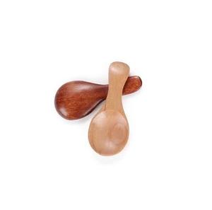 Mini cuillère en bois pour thé poudre de café utiliser cuillère en bois d'acacia dernière conception mini cuillères en bois écologiques - Product Image 3