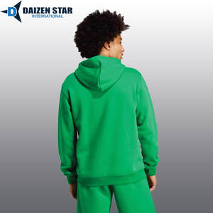 เสื้อฮู้ดผู้ชายสำหรับฤดูหนาว ผ้าโพลีเอสเตอร์/คอตตอน ฟลีซถัก ระบายอากาศได้ดี ไม่บุซับใน ทรงปกติ โลโก้ปักด้านหน้า น้ำหนัก 310 กรัม - Product Image 3