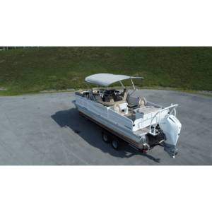 2026 Premier 230 Sunsation Angler 2PT Casco de Fibra de Vidrio Plateado Satinado Accesorios y Piezas a Gasolina - Product Image 4