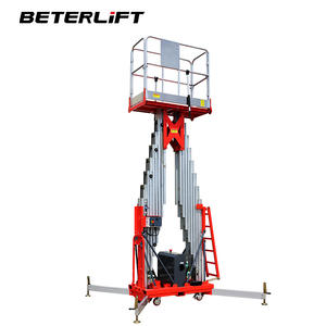 Plateformes élévatrices en aluminium de haute qualité, 12 m, à double colonne, pour l'intérieur, à vendre et à <span class=keywords><strong>louer</strong></span> - Product Image 6