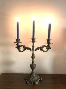 Traditional <b>Large</b> Brass Handmade Akhand Joti Diya Elegant Spiritual Oil <b>Lantern</b> for Festival Decor for Diwali Pooja Home Temple - Product Image 4