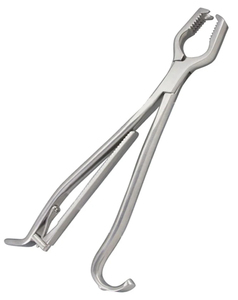 คีมจับกระดูกข้อเท้า Lambotte Bone Holding Forceps แบบปรับด้วยมือ ขากรรไกรปรับได้เอง ผลิตจากสแตนเลส สำหรับศัลยกรรมกระดูก - Product Image 2