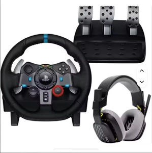 Volant de course Logitecs G29 neuf, pédales, connectivité, design portable, son surround 2.1 - Product Image 1
