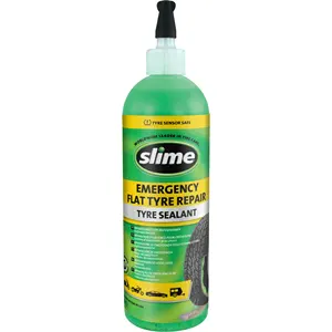 Sellador de Neumáticos sin Cámara de 473 ml/16 oz, Reparación de Emergencia, Goma Automotriz para Reparaciones Rápidas - Product Image 1