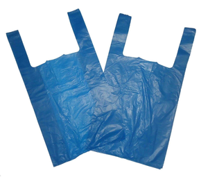 PE T-Shirt Vest Type Plastic <b>Bags</b> for Shopping Supermarket Grocery Carry Packaging Quality Take Home <b>Bags</b> - Product Image 4