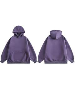 Sudadera con capucha de lana transpirable TRENDY para invierno cómoda mezcla de poliéster/algodón bordado Diseño de cuentas impreso Digital rápido - Product Image 4