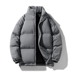 Chaqueta acolchada para hombre, chaquetas gruesas y cálidas de invierno, Parka para hombre de talla grande, prendas de vestir informales a la moda, abrigos con cuello levantado, ropa para hombre, Top - Product Image 2