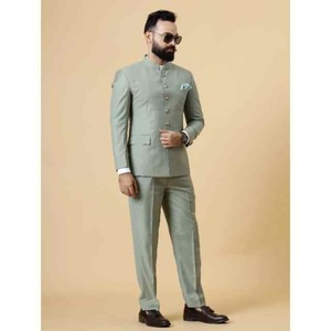 Elegante Traje Verde Jodhpuri | Ropa Étnica Premium para Hombre - Product Image 1