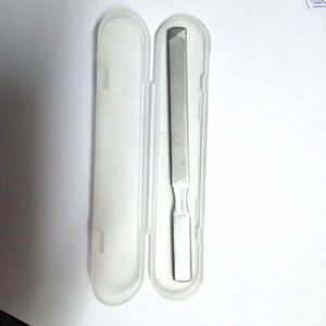 Lime à ongles en acier inoxydable lime à ongles en métal tampon ongles ongles de pieds limes de manucure Salon tampon à ongles pour la beauté - Product Image 5