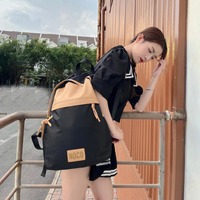 Sac à dos scolaire unisexe multifonctionnel pour lycéens, avec logo personnalisé, en polyester 900D, écologique, imperméable, avec fermeture éclair et lettres