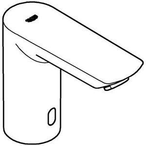 Electrónica Infrarroja Grohe BAU CE de 1/2 Pulgada, Funciona con Batería de 6V, Mezclador para Lavabos, Producto Certificado GROHE - Product Image 4