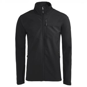 Chaqueta Soft Shell para Hombre, Fabricación OEM, Transpirable, Ligera, Resistente al Viento, Cuello Alto, Personalización de Marca Disponible - Product Image 4
