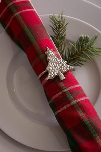 Anneaux de serviette ronds en laiton pour pièces centrales de table de fête Anneau de serviette décor à la maison unique pour les fêtes - Product Image 5