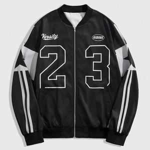 Up-Felt-Impex Veste universitaire pour homme de haute qualité avec impression de chiffres personnalisée, style décontracté avec patchs, poches et fermeture à glissière - Product Image 1