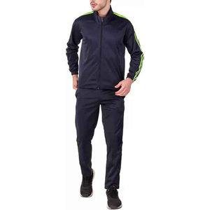 Chándal Deportivo Informal de Invierno para Hombre con Logotipo Personalizado del Fabricante, Manga Larga, para Correr, Trotar, Atlético, de Poliéster/Algodón - Product Image 1