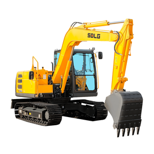 SDLG E675H Mini excavatrice de 7 tonnes Pelle hydraulique sur chenilles Équipement de construction compact - Product Image 1
