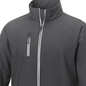 Veste Softshell d'hiver pour homme pour la randonnée en plein air, faible MOQ, veste imperméable avec fermeture éclair, taille plus, polaire - Product Image 2