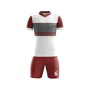 Uniforme de fútbol para hombres y niños de diseño personalizado, Conjunto de camiseta de fútbol de manga corta transpirable - Product Image 2