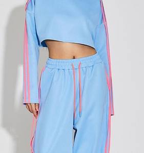 Ladies Waterproof Breathable Windbreaker Jacket with Zipper Closure Cotton Filled Striped Design <b>for</b> Outdoor <b>Travel</b> Street Wear - Product Image 3