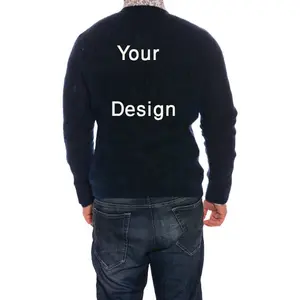 Nuovi maglioni da uomo sfilacciati di moda di Design popolare Best Knitting Gents Fashion 2023 Winter Custom Logo lavorato a maglia da uomo Direct Factory