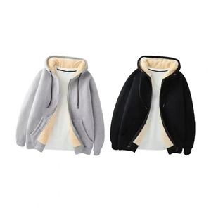Sudadera con Capucha para Hombre, Estilo Casual, para Uso Diario, Deportes al Aire Libre, Cálida, con Cordón Ajustable, Manga Larga, Otoño-Invierno 2025, con Múltiples Bolsillos, de Forro Polar - Product Image 3