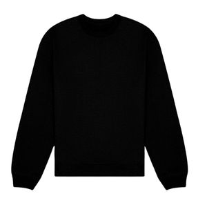 Sudadera Premium de Forro Polar Grueso, Unisex, con Bordado de Pedrería Negra, Teñida en la Prenda, Estilo Urbano, para Invierno - Product Image 5