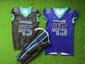 Uniforme de Fútbol Americano de Manga Corta Transpirable, Fabricación Profesional, Alta Calidad, Servicio Personalizado OEM ODM - Product Image 6