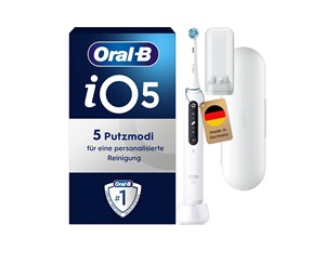 แปรงสีฟันไฟฟ้า Oral-B IO ซีรีย์5ชุดแพ็คคู่แปรงสำรอง2ชิ้นโหมดทำความสะอาด5โหมดสำหรับการดูแลทันตกรรม - Product Image 3