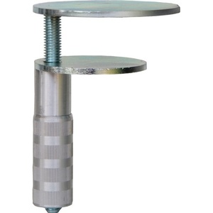 BAUER & BCKER Table <b>Clamp</b> with 73 + 90 mm 2 Metal Plates 90 mm Tabletop Product Category <b>Clamps</b> - Product Image 1