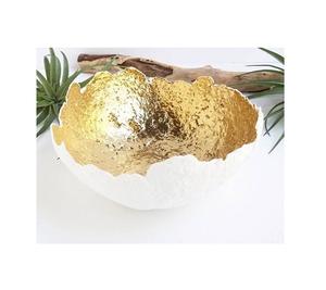 Cuenco de chocolates de diseño admirable en cuenco de servicio de postre pulido dorado de aluminio para uso doméstico en utensilios de cocina de Hotel - Product Image 5