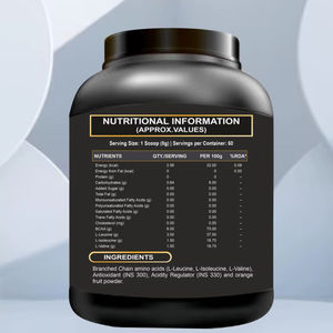 Pre Post Workout Formula <b>Powder</b> for Athletes Muscle Recovery Endurance Immune Support & <b>Energy</b> Boost with BCAAs & L-Leucine - Product Image 3