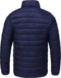 Chaqueta acolchada de moda para hombre, ropa de calle informal, estilo acolchada con cuello con capucha, diseño de punto, venta en tela de lona - Product Image 6