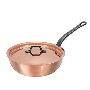 Casserole en acier inoxydable poli à la main de luxe, casserole classique pour chefs avec couvercle hermétique et poignée ergonomique, casserole écologique - Product Image 1