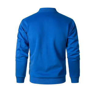 Vêtements d'extérieur Dernier prix Blouson Bomber pour homme Blouson bombardier long pour homme au design bon marché avec impression de logo - Product Image 4