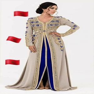 Abaya personnalisée Robe musulmane pour femme Caftan pour femme Robe musulmane décontractée et modeste pour femme à bas prix - Product Image 4
