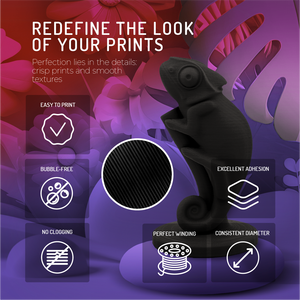 Filament mat WINKLE PLA 1,75 mm 1 kg pour imprimante 3D, vente en gros, FDM, impression facile, sans déformation, fabriqué en Europe, tolérance de 0,05 mm, 60 mm/s - Product Image 4