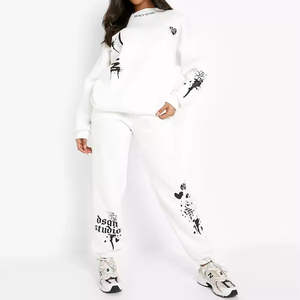 Chándal Deportivo de Alta Calidad para Mujer, Chándal Informal 100% Algodón, Fabricación al por Mayor para Mujer, OEM - Product Image 1