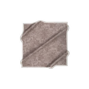 Écharpe carrée en soie de vison - Impression numérique de créateur 100% soie twill - Product Image 1