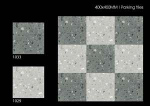 Carreaux de porcelaine mats pour extérieur 400x400 mm 40x40 cm 16x16 pouces, revêtement de sol résistant pour les zones de stationnement, allées et jardins - Product Image 3