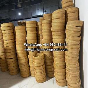 Sous-verres en rotin de décoration intérieure de la meilleure qualité Enduiseurs en rotin faits à la main Décoration de table Écologique Fabriqué au Vietnam - Product Image 5