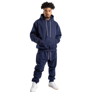 Nouveau à la mode hommes 100% coton survêtement Baggy vêtements de sport respirant à capuche survêtement pour décontracté Gym tricoté vêtements d'extérieur motif imprimé - Product Image 4