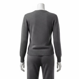 Ensembles pour femmes en tricot de coton polyester, doux, respirant, décontracté, tenue assortie, vêtements de tous les jours, ensemble de vêtements en gros, fournisseur de tricots - Product Image 4