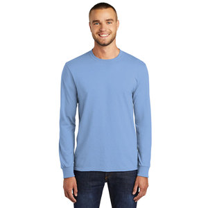 T-shirt ras du cou à manches longues en coton pour hommes Athletic Big & Tall Full Sleeve T Shirt - Product Image 1